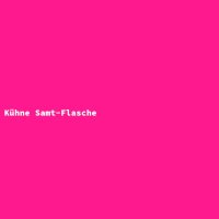 K&uuml;hne Samt-Flasche