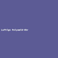 Luftige Polyamid-Uhr