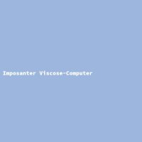 Imposanter Viscose-Computer