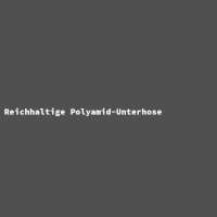 Reichhaltige Polyamid-Unterhose