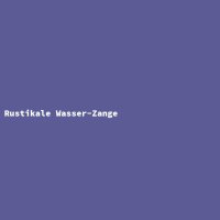 Rustikale Wasser-Zange