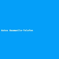 Gutes Baumwolle-Telefon