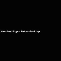 Geschmeidiges Beton-Tanktop