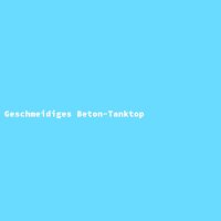 Geschmeidiges Beton-Tanktop
