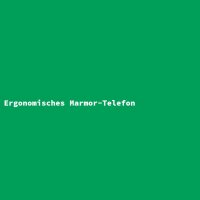 Ergonomisches Marmor-Telefon