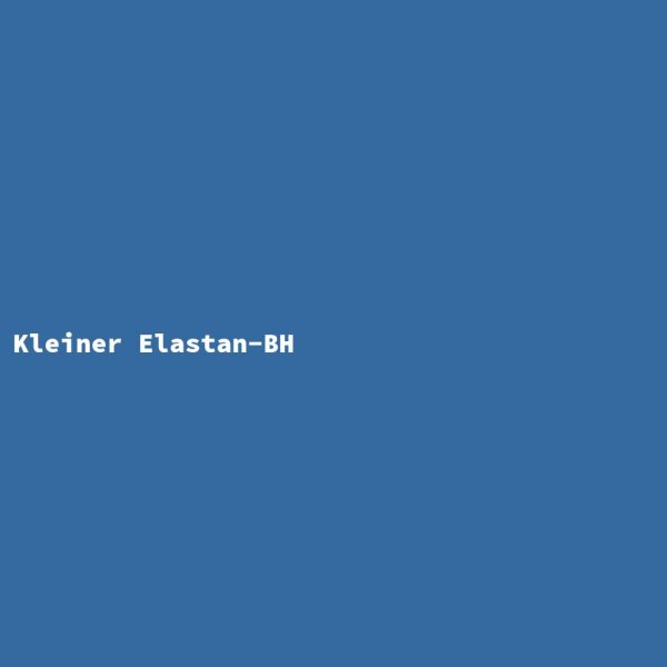Small Elastane Bra